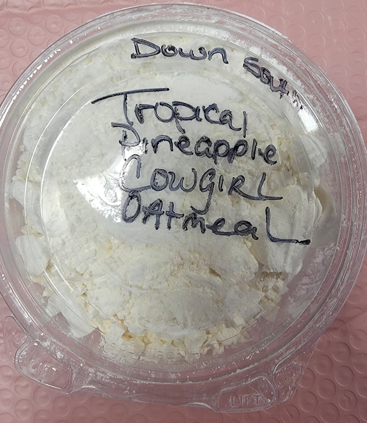 Tropical Pineapple Down South Cowgirl oatmeal