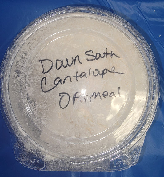 Cantaloupe Down South Cowgirl oatmeal
