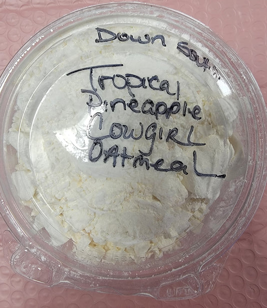 Tropical Pineapple Down South Cowgirl oatmeal