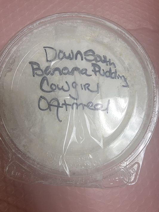 Down South Banana Pudding Cowgirl oatmeal