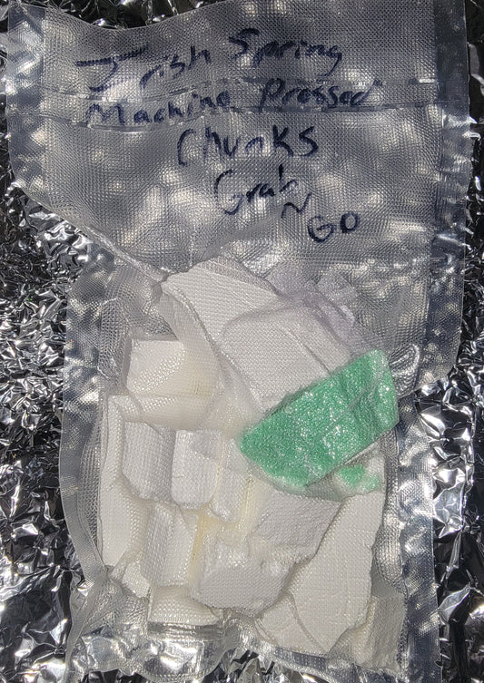 2 Grab N Go Irish Spring Monarch Machine Pressed Chunks