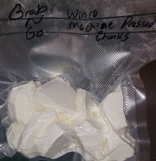 2 Winco Grab N Go Machine Pressed Chunks